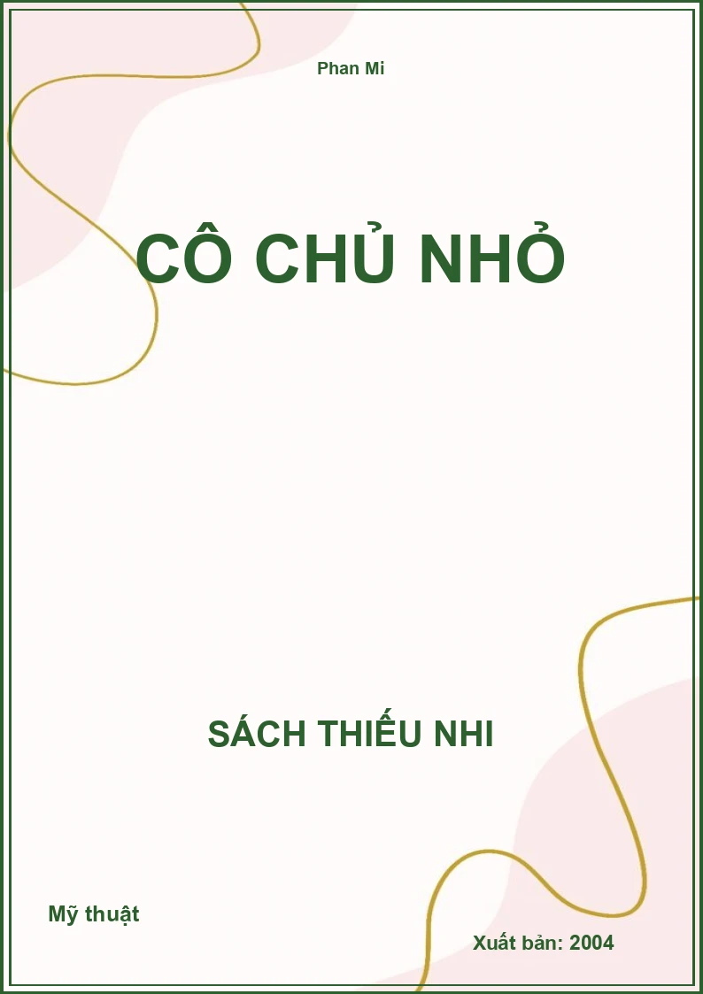 Cô Chủ Nhỏ