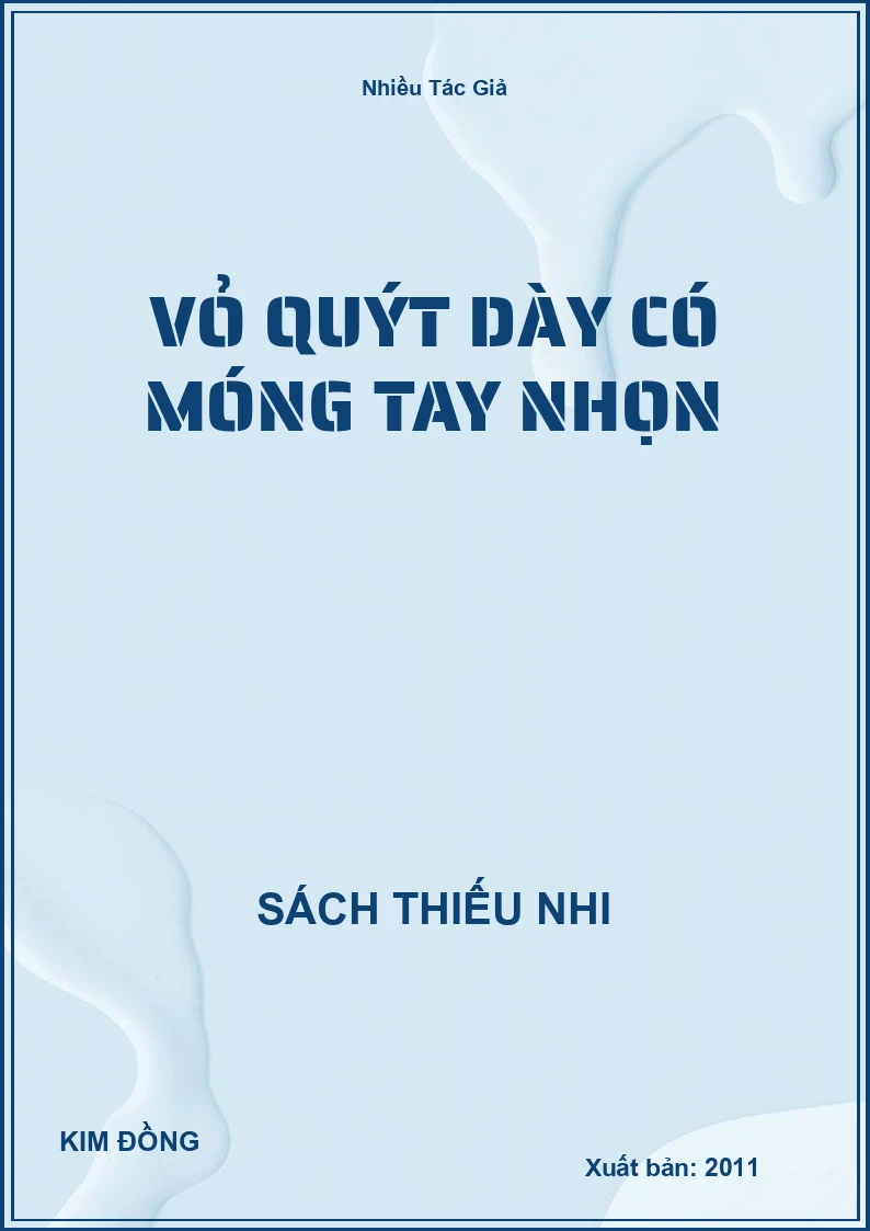 Vỏ Quýt Dày Có Móng Tay Nhọn