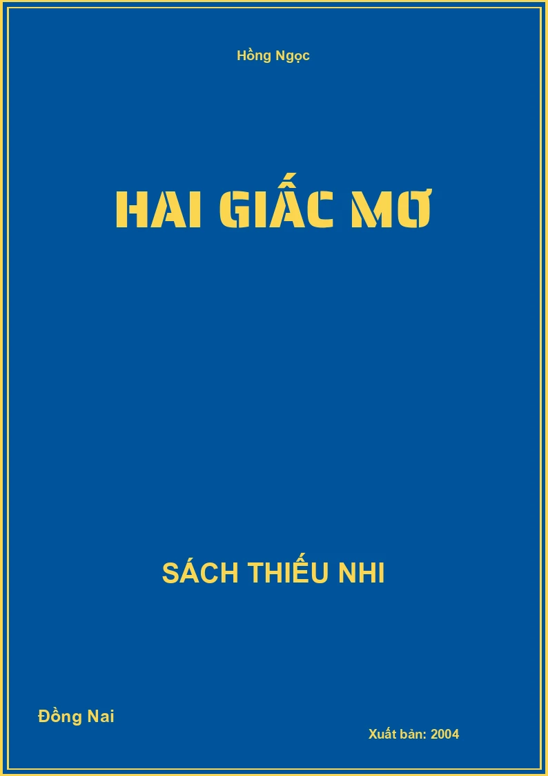 Hai Giấc Mơ