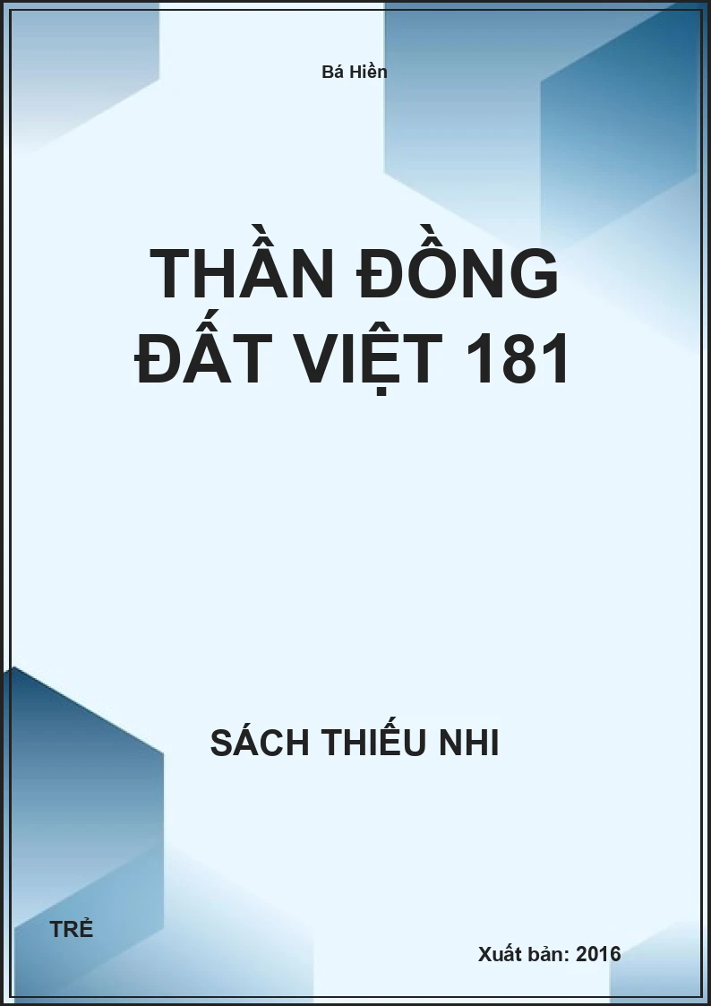 Thần Đồng Đất Việt 181