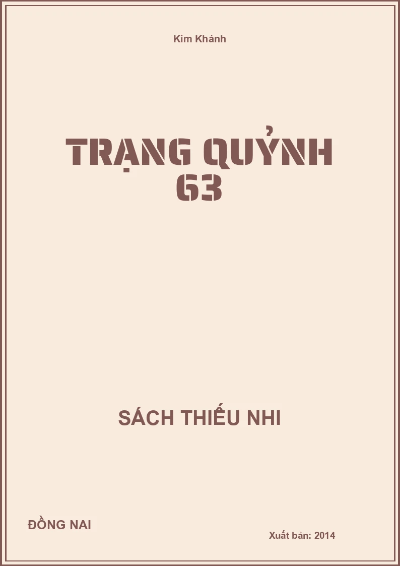 Trạng Quỷnh 63