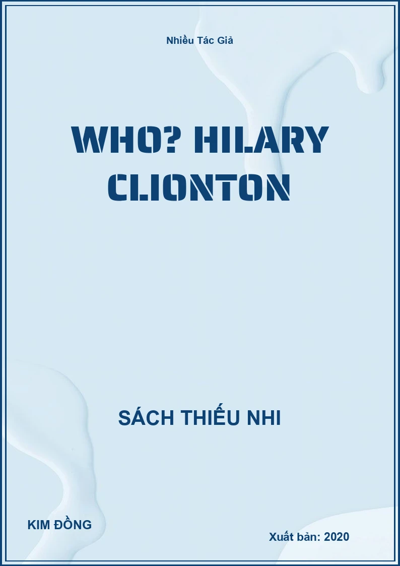 Who? Hilary Clionton