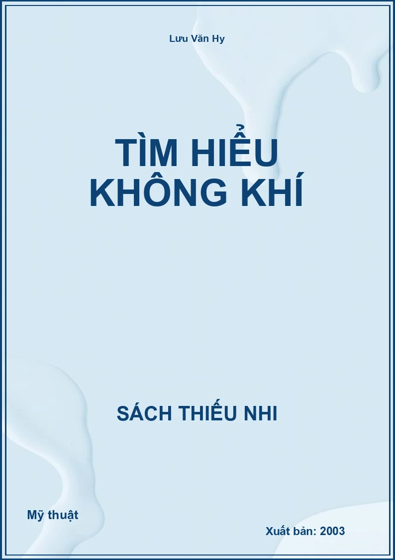 Tìm Hiểu Không Khí