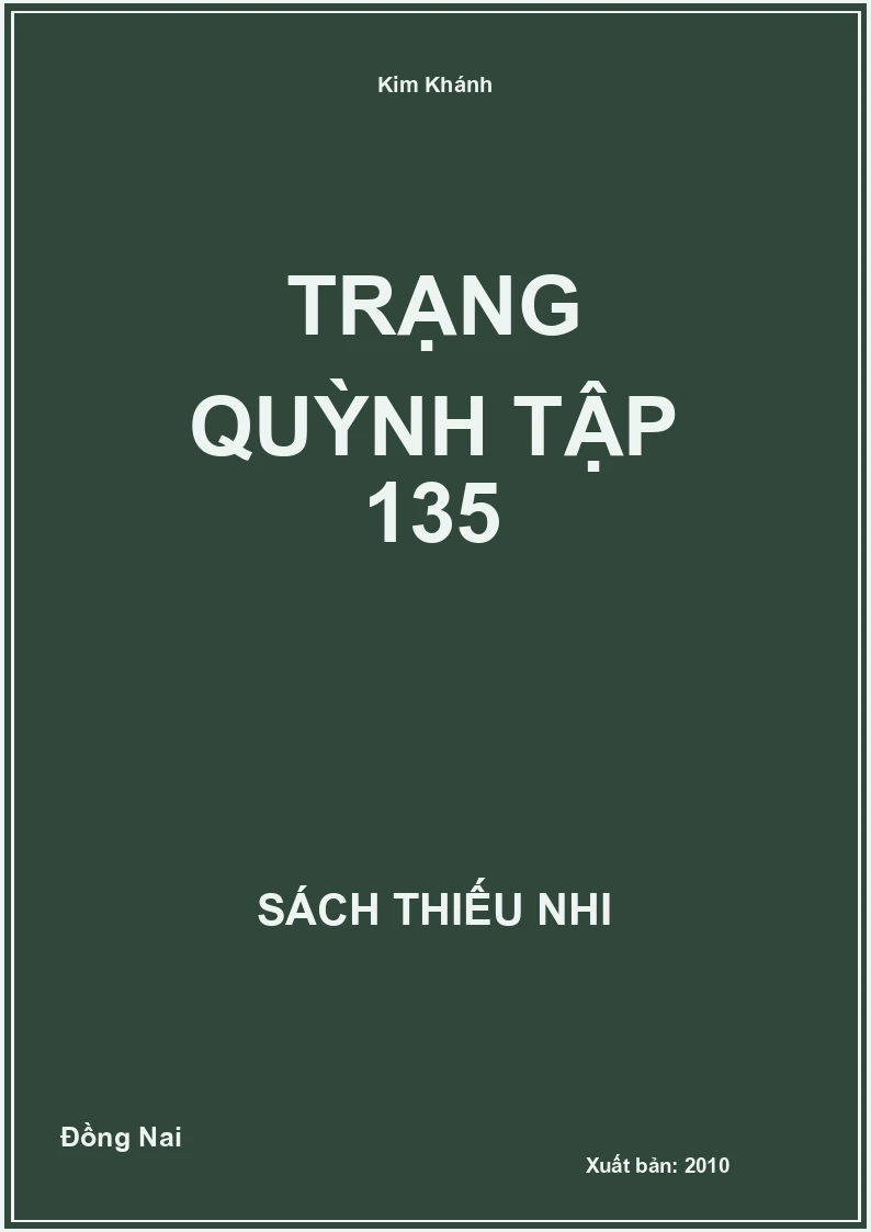 Trạng Quỳnh Tập 135