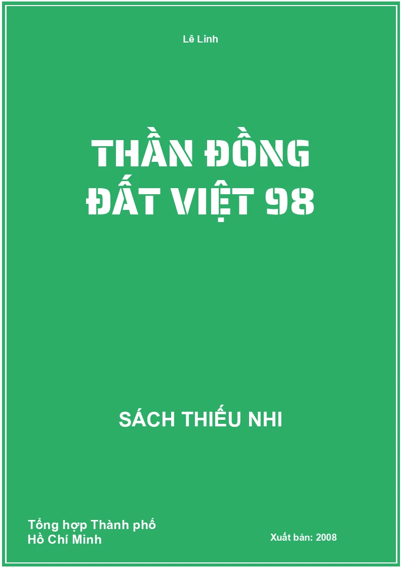 Thần Đồng Đất Việt 98