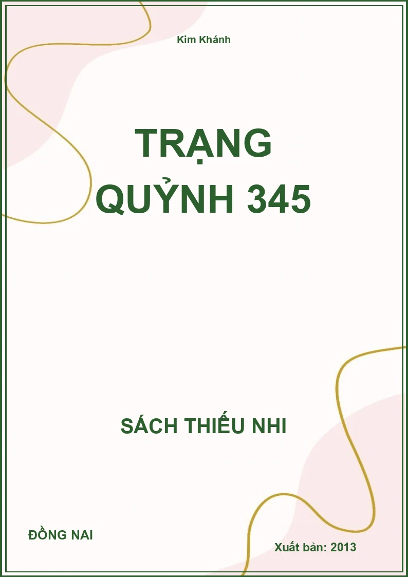 Trạng Quỷnh 345