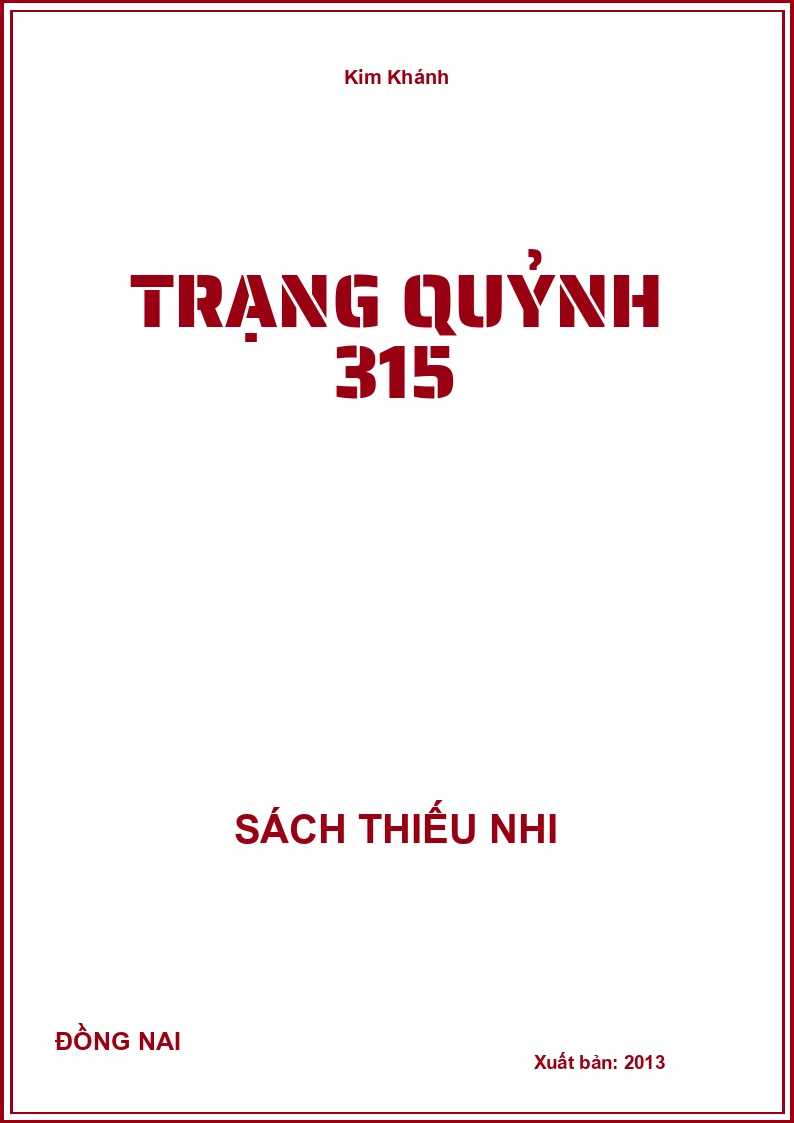 Trạng Quỷnh 315