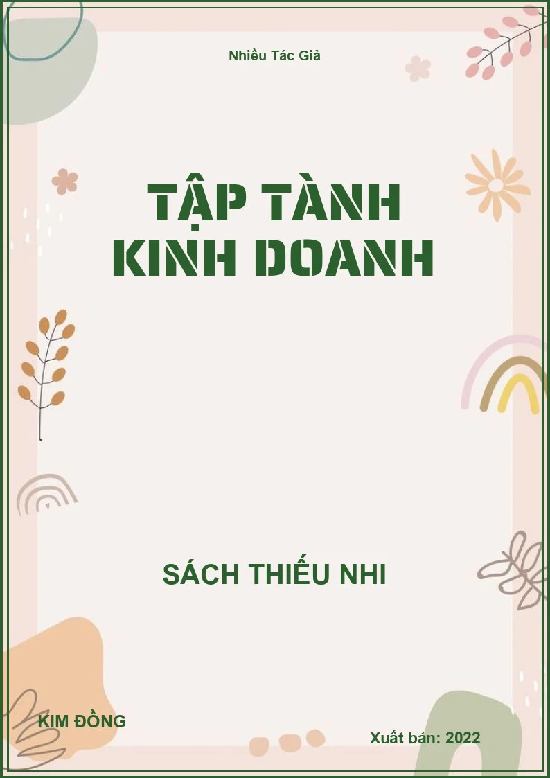 Tập Tành Kinh Doanh