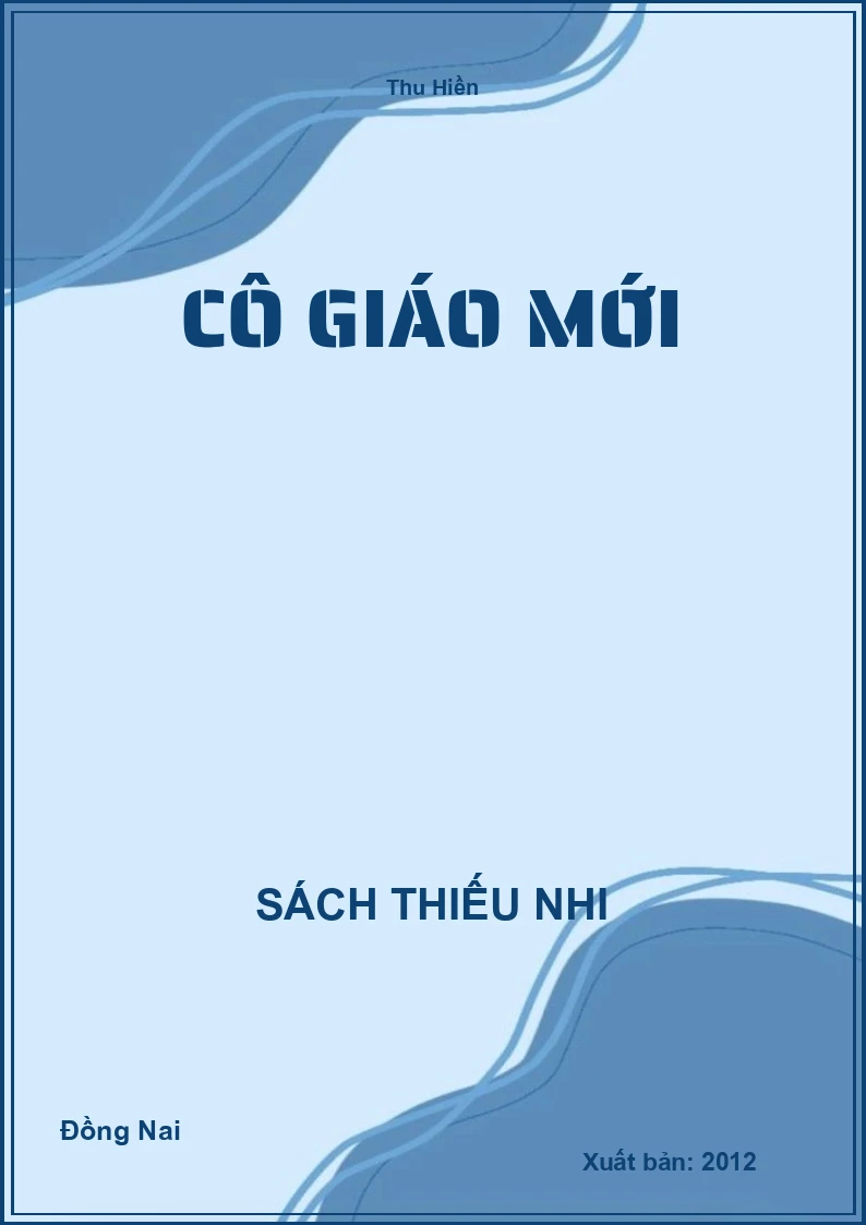 Cô Giáo Mới