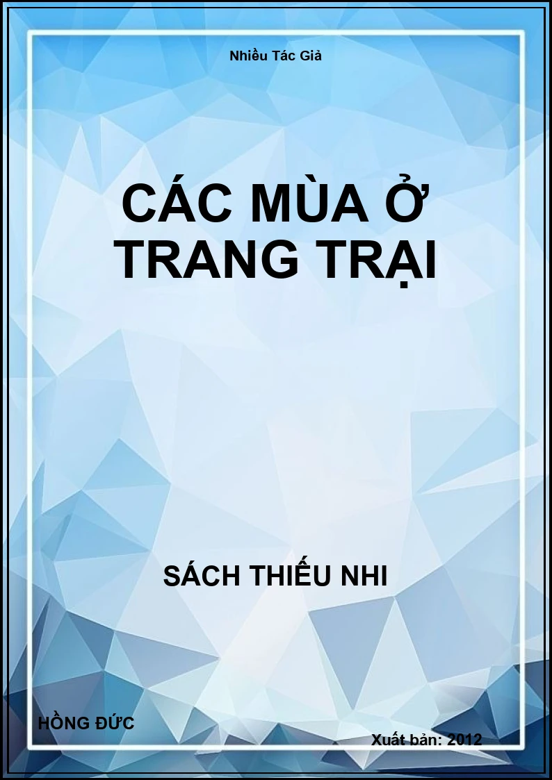 Các Mùa Ở Trang Trại