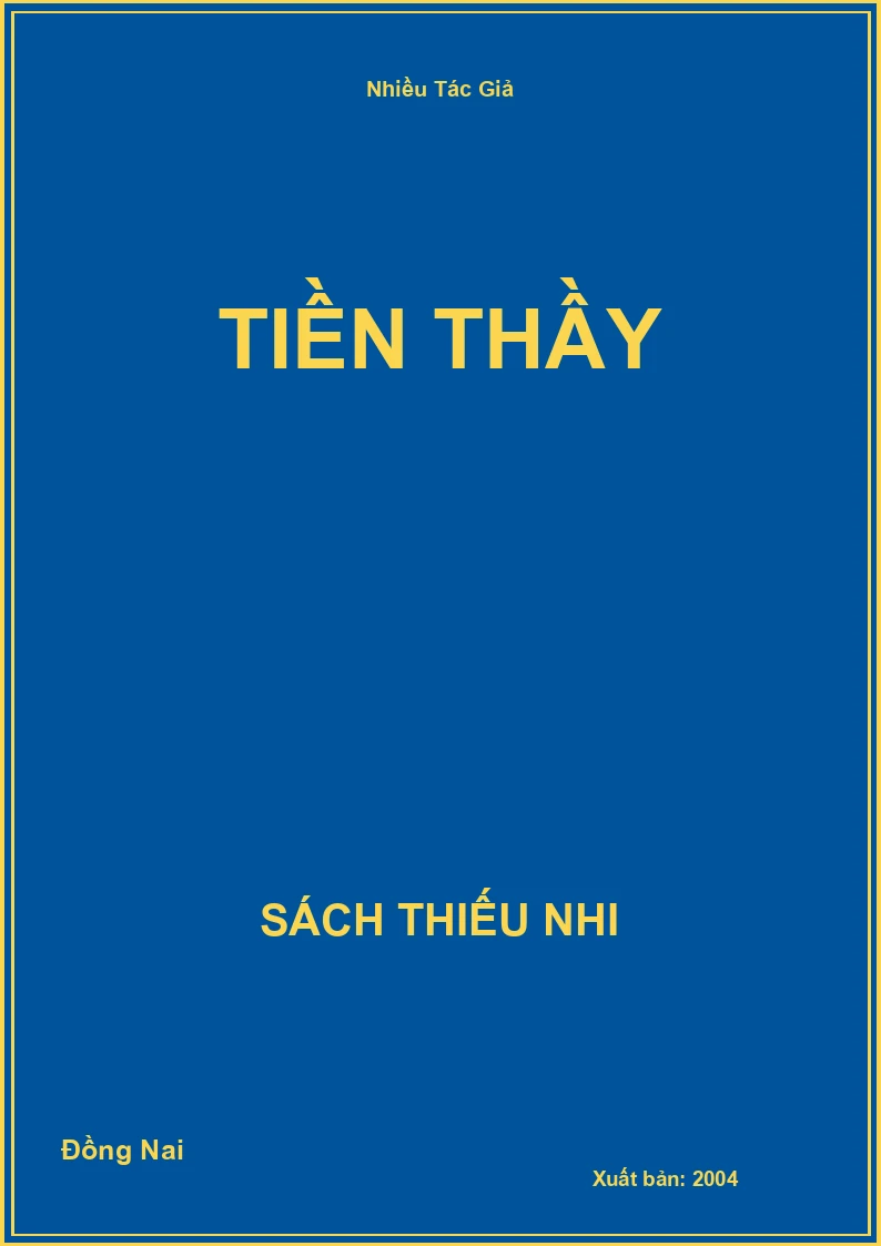 Tiền Thầy