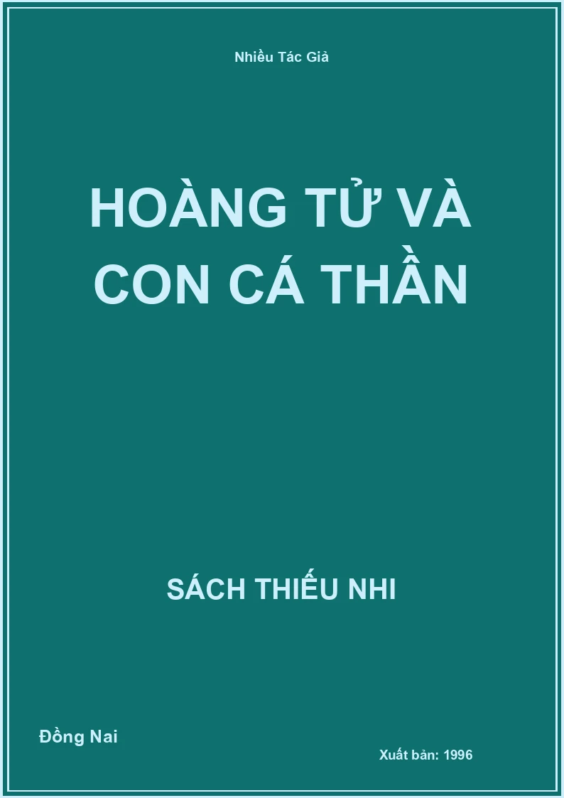 Hoàng Tử Và Con Cá Thần