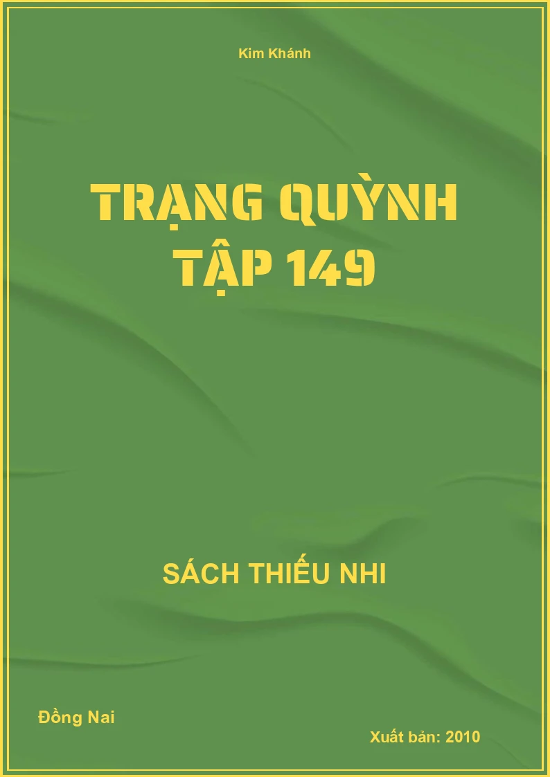 Trạng Quỳnh Tập 149