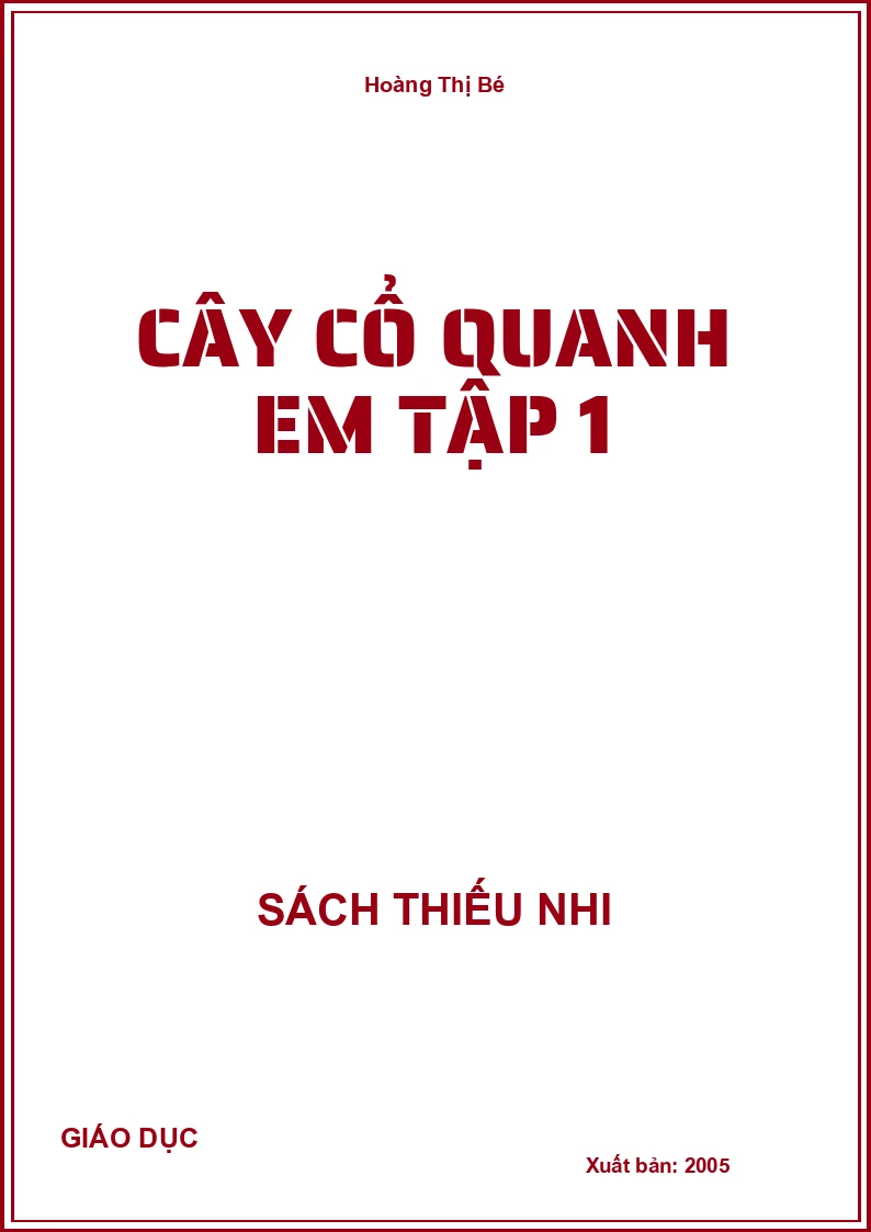 Cây Cổ Quanh Em Tập 1