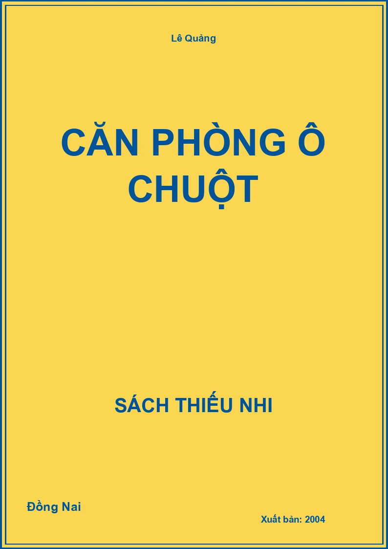 Căn Phòng Ô Chuột