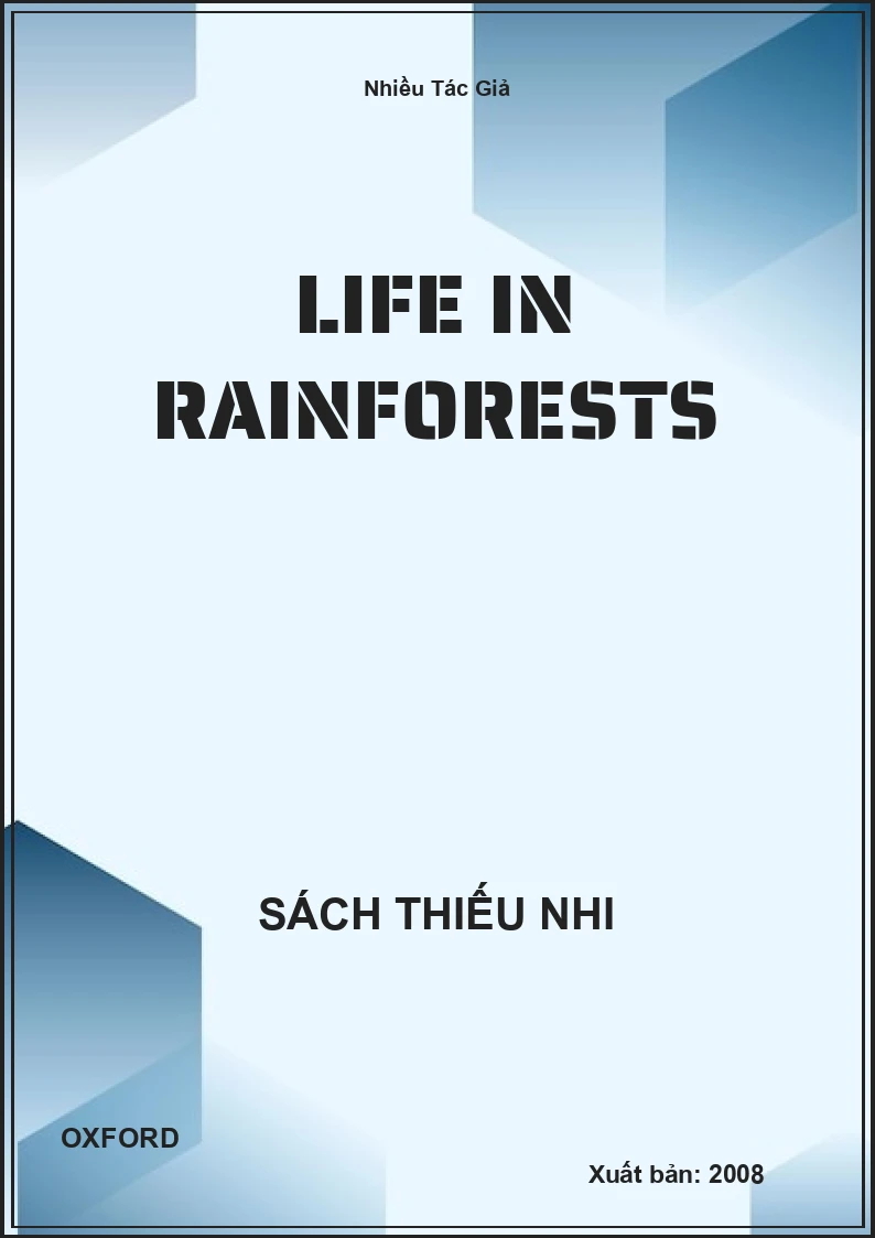Life In Rainforests