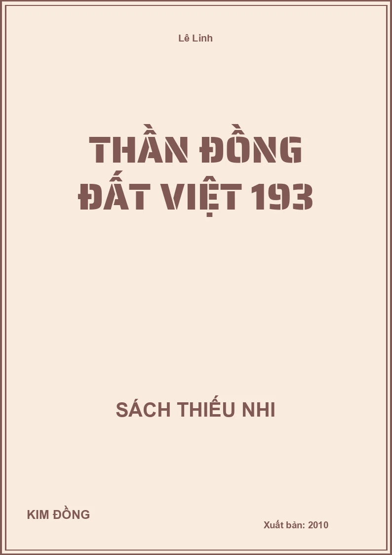 Thần Đồng Đất Việt 193