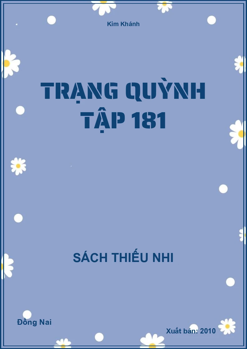 Trạng Quỳnh Tập 181