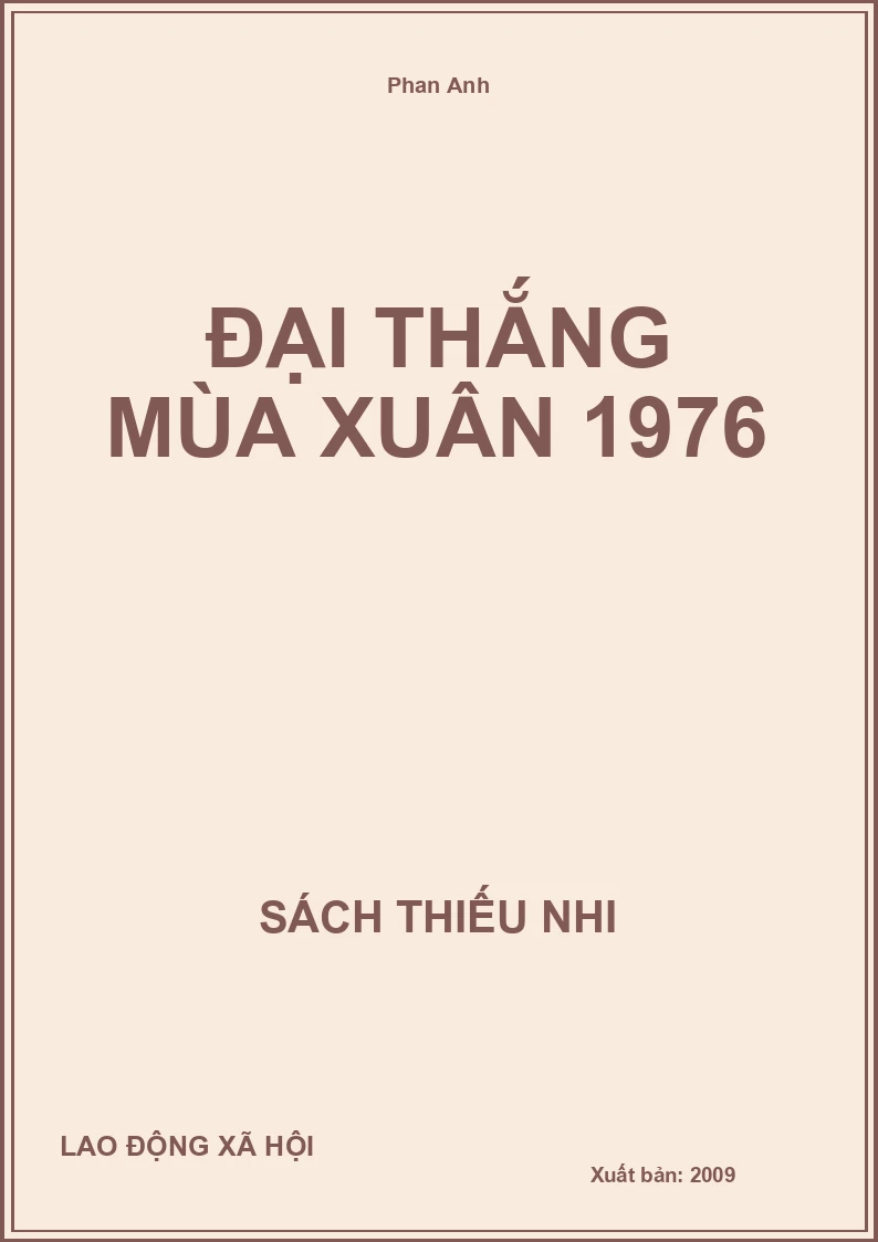 Đại Thắng Mùa Xuân 1976