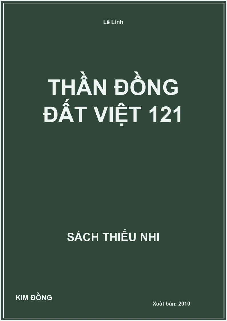 Thần Đồng Đất Việt 121