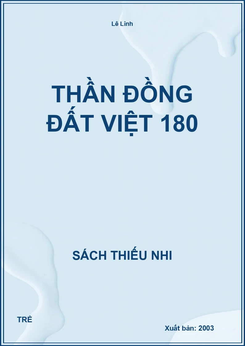 Thần Đồng Đất Việt 180