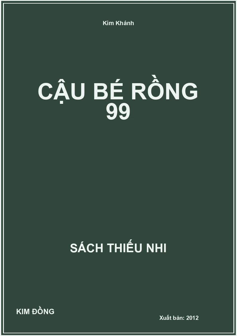 Cậu Bé Rồng 99