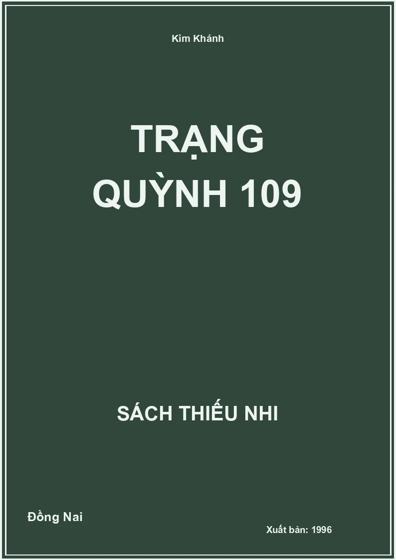 Trạng Quỳnh 109