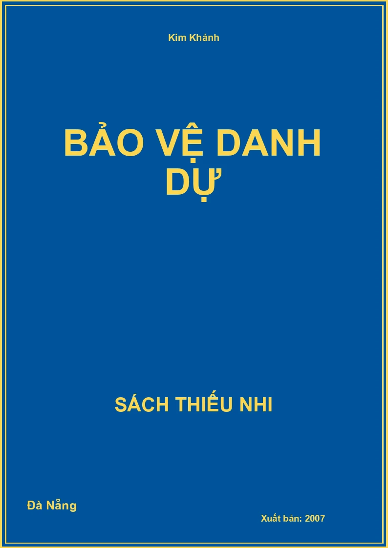 Bảo Vệ Danh Dự