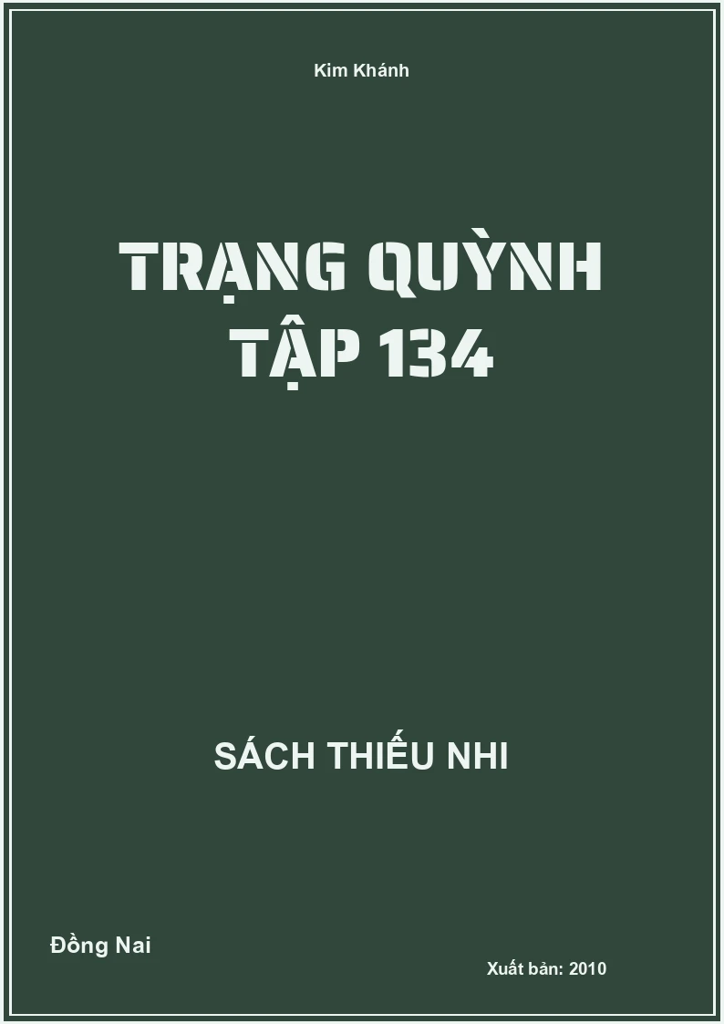 Trạng Quỳnh Tập 134