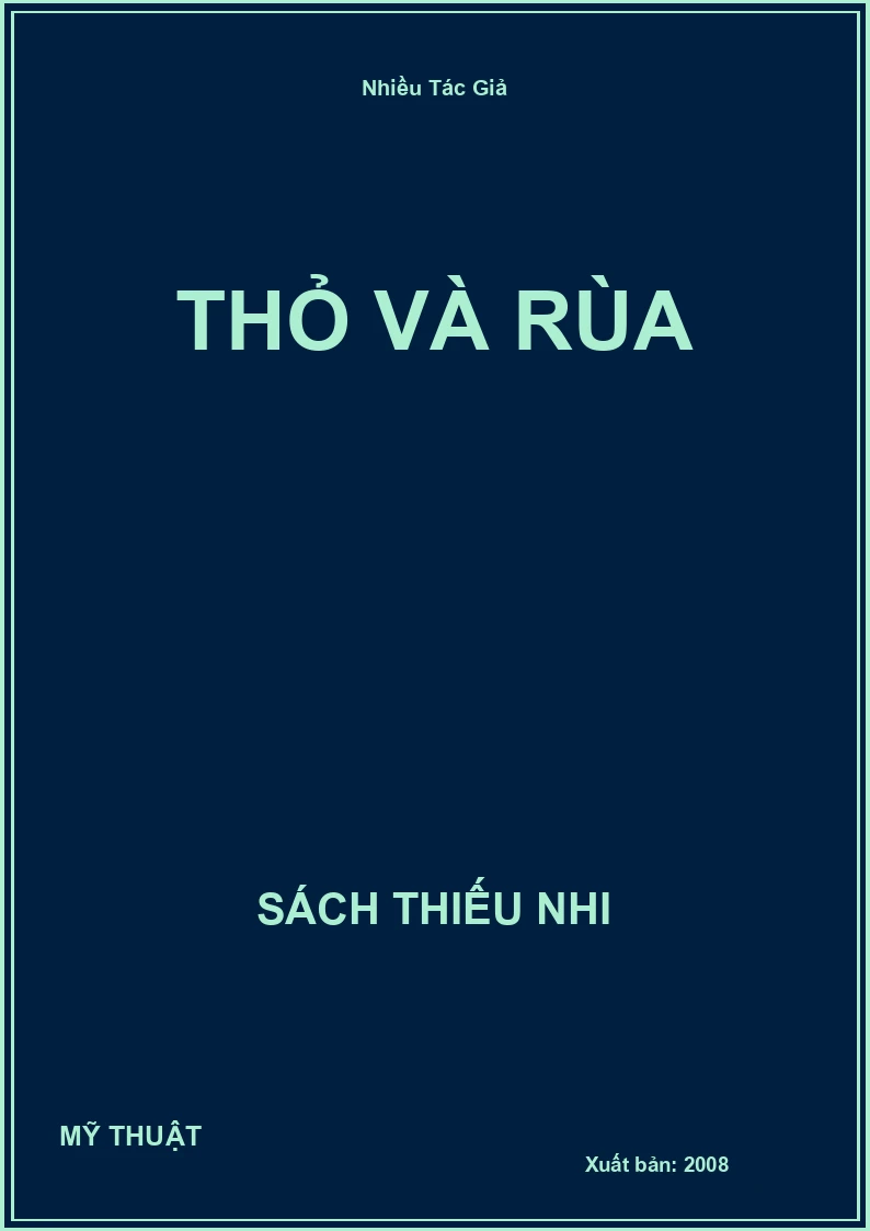 Thỏ Và Rùa