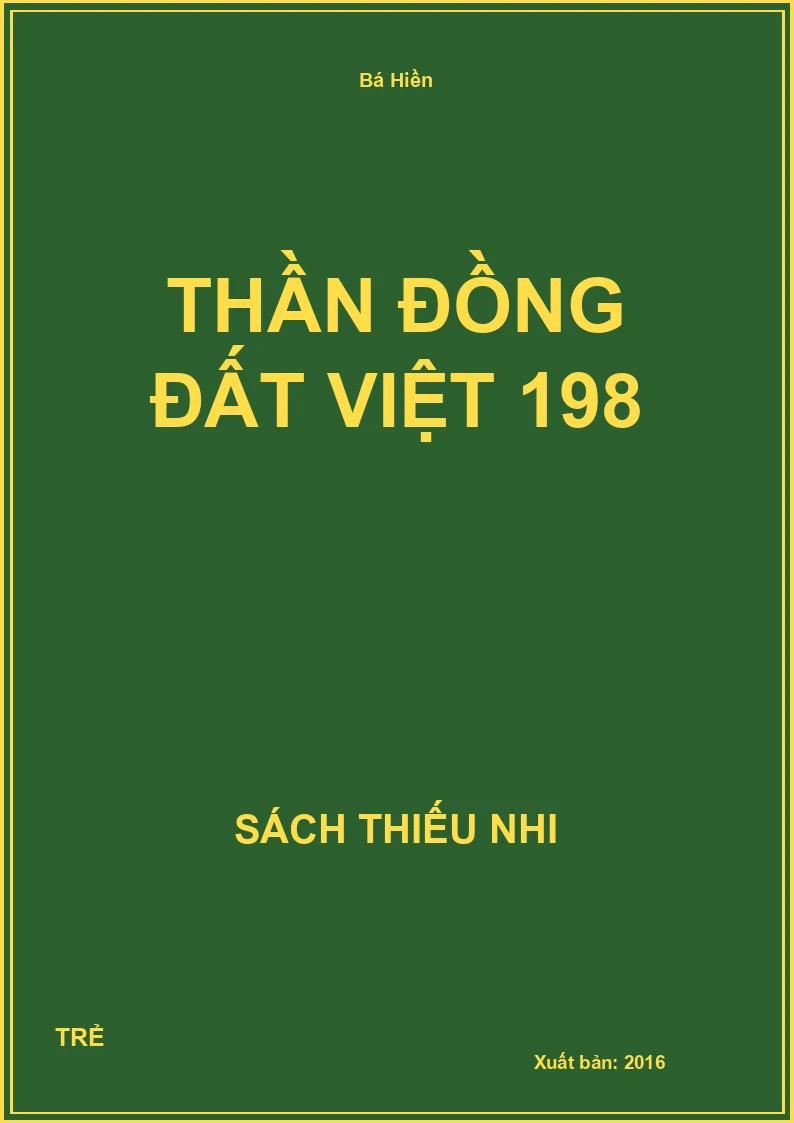 Thần Đồng Đất Việt 198