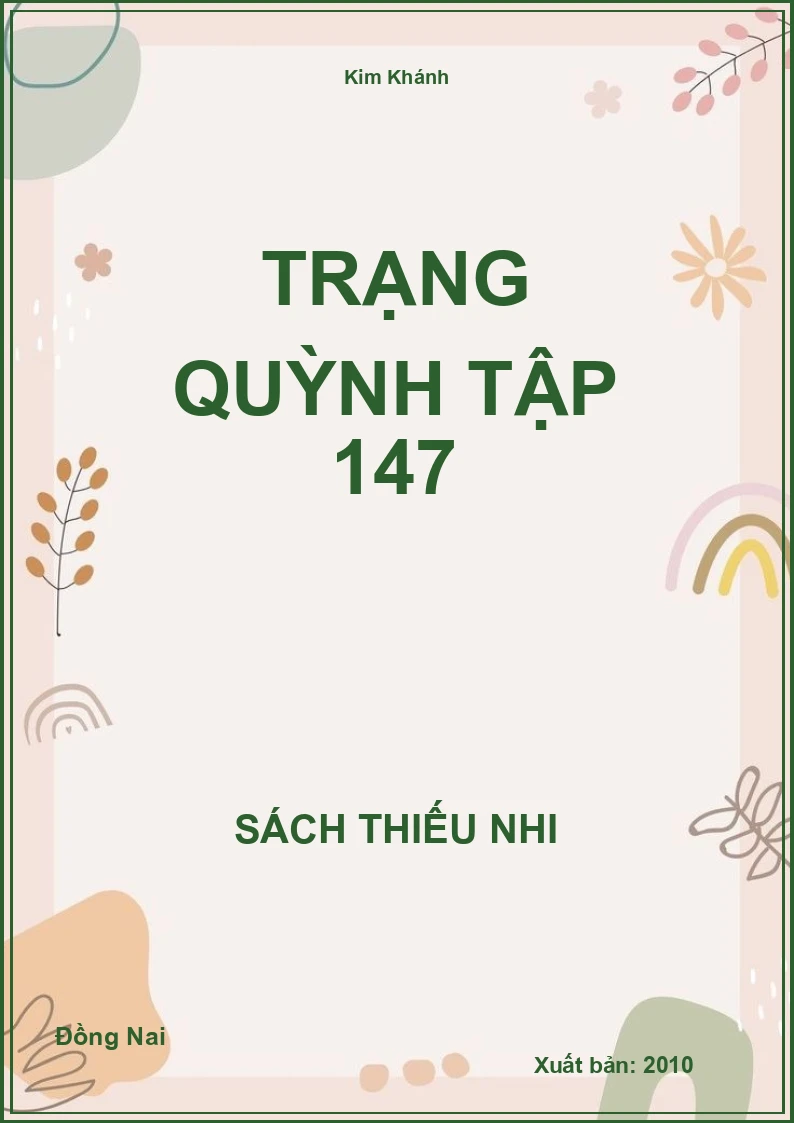 Trạng Quỳnh Tập 147
