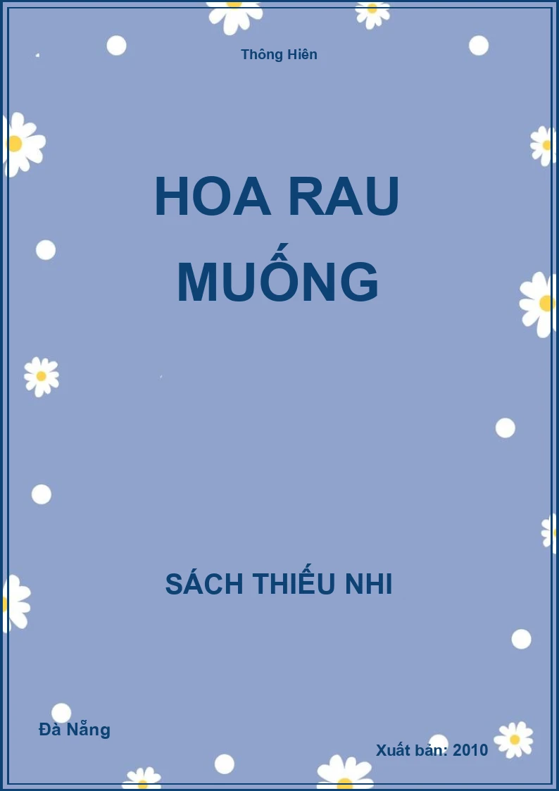 Hoa Rau Muống