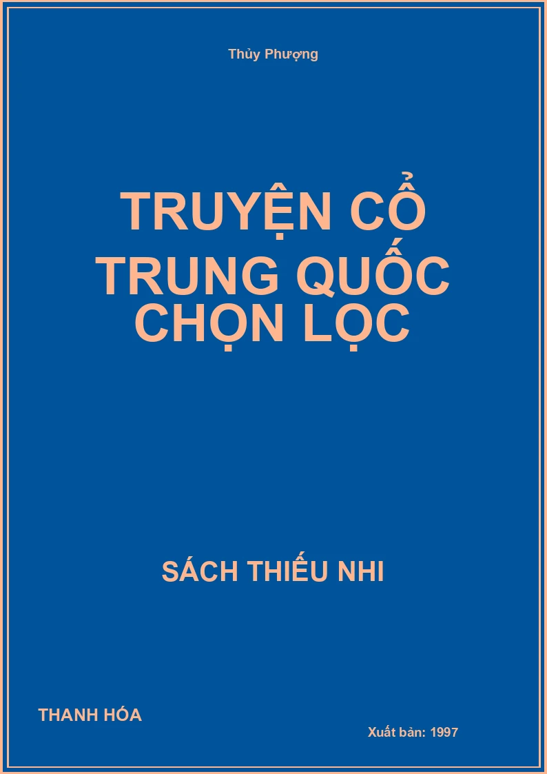 Truyện Cổ Trung Quốc Chọn Lọc