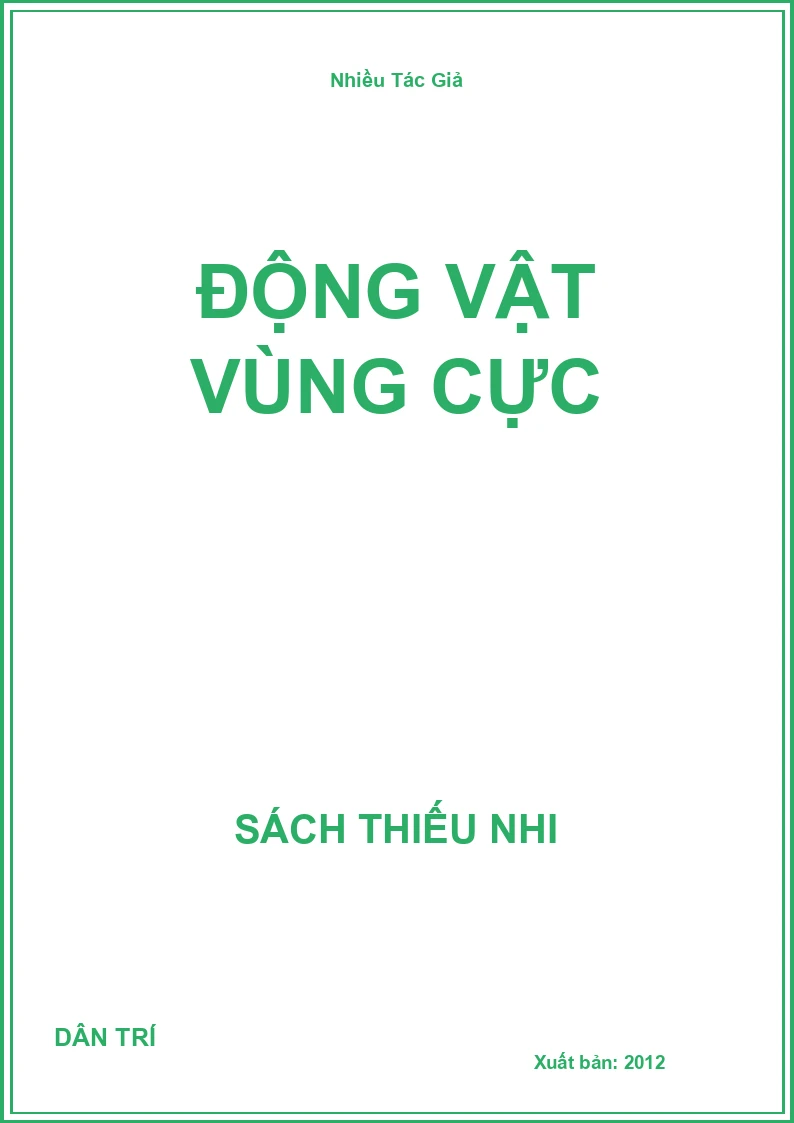 Động Vật Vùng Cực