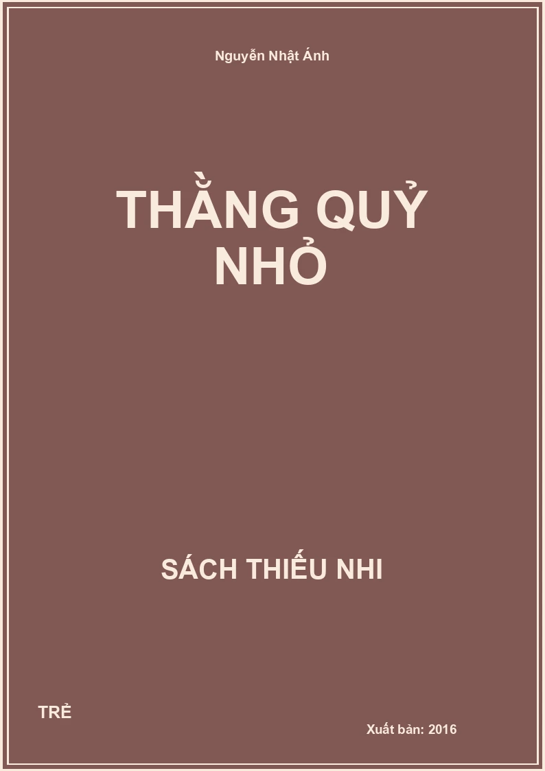 Thằng Quỷ Nhỏ