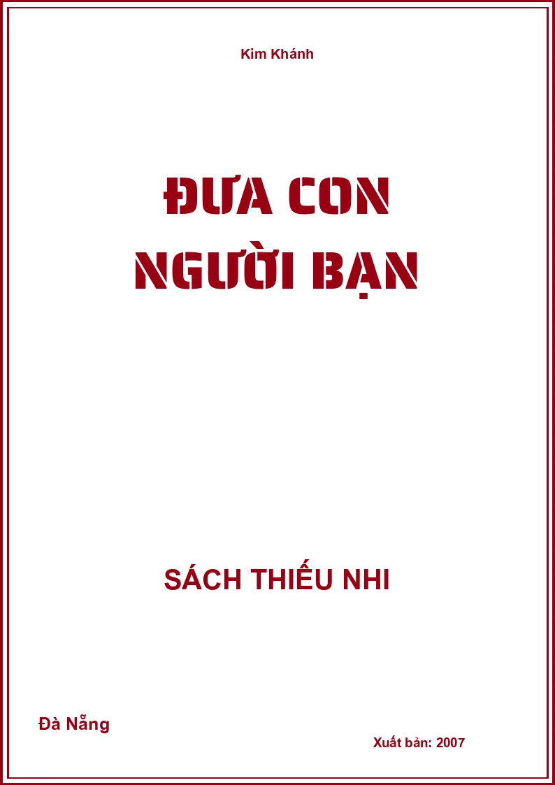 Đưa Con Người Bạn