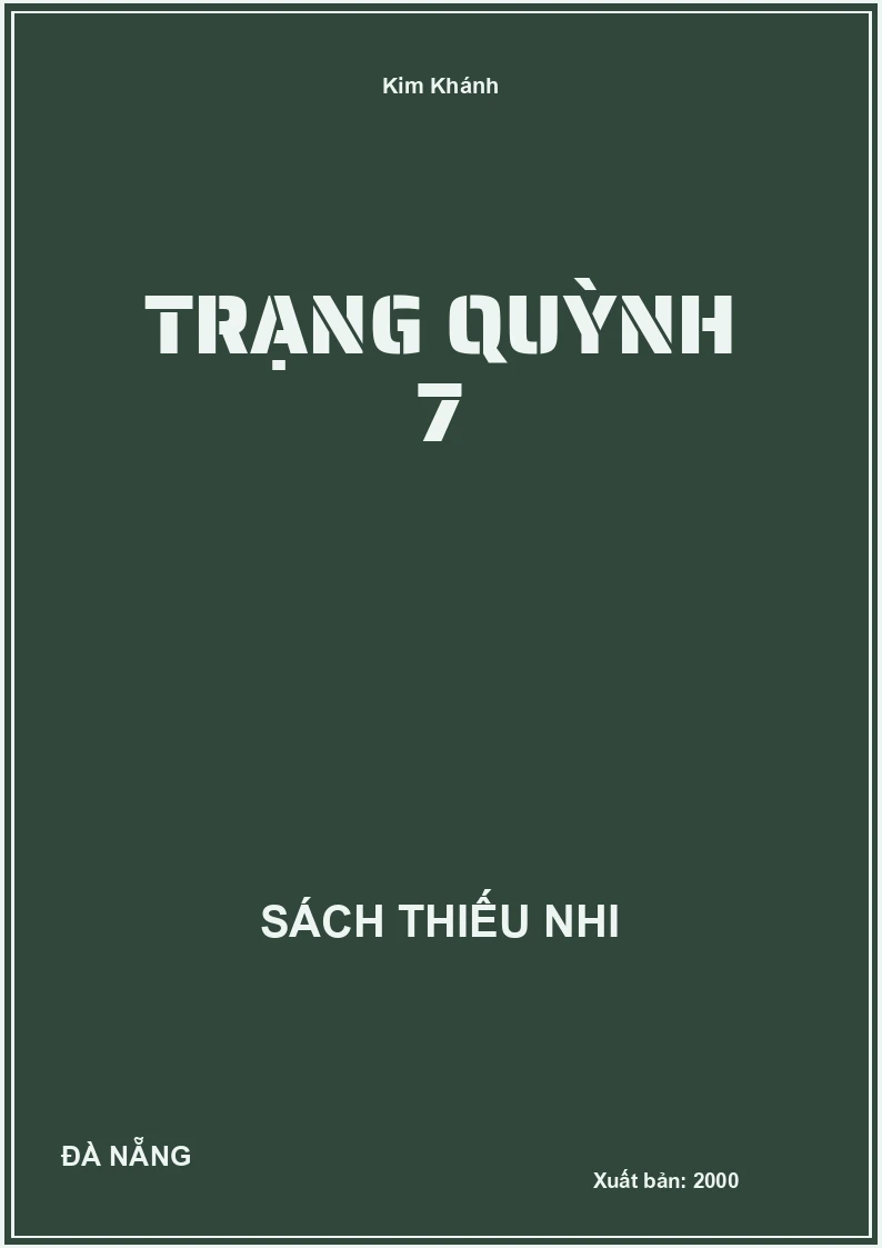 Trạng Quỳnh 7