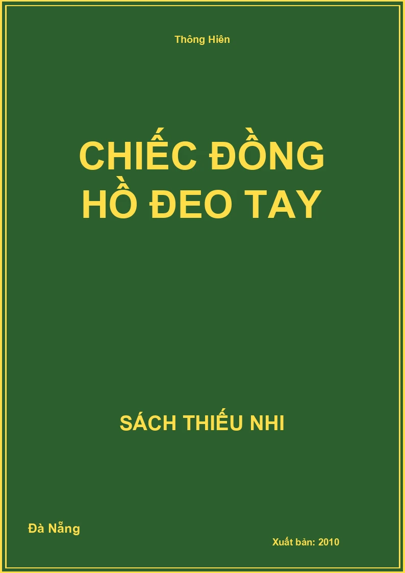 Chiếc Đồng Hồ Đeo Tay