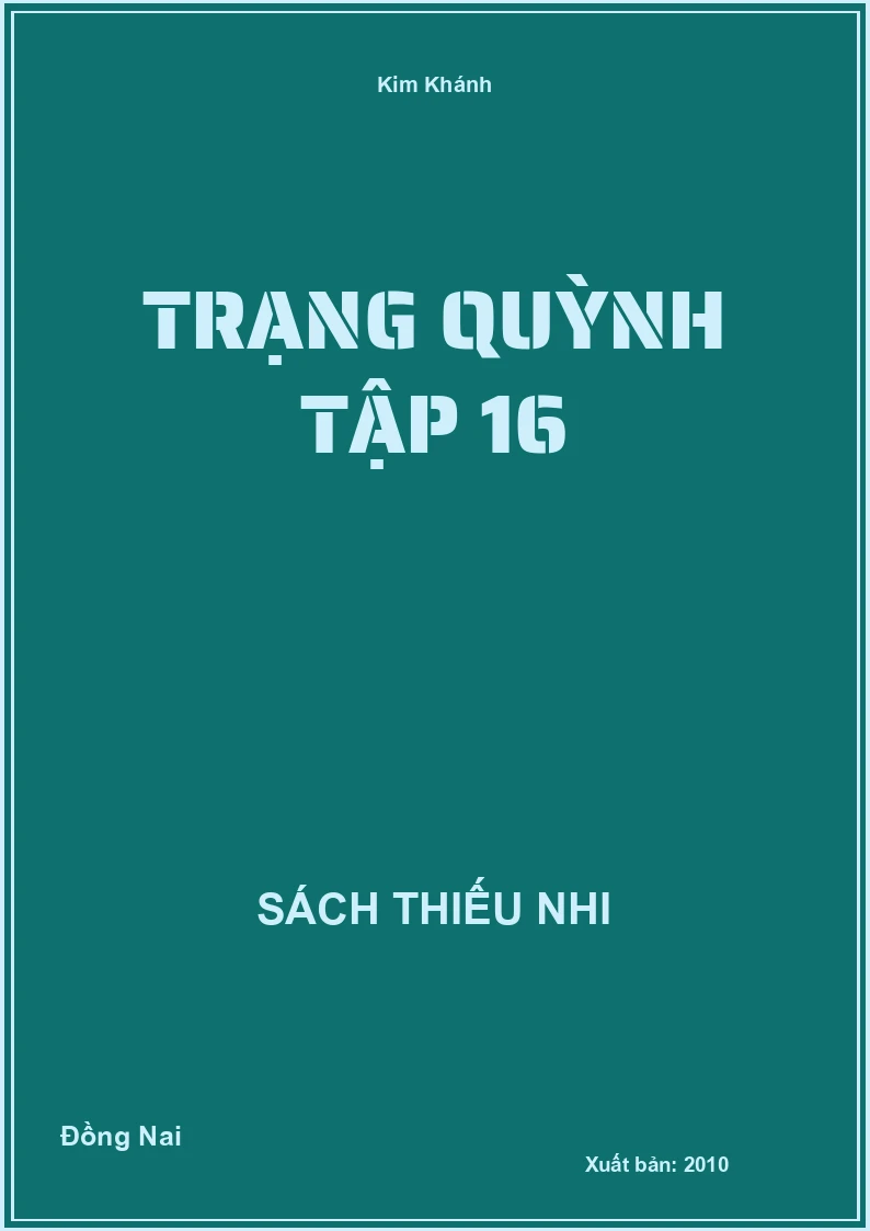 Trạng Quỳnh Tập 16