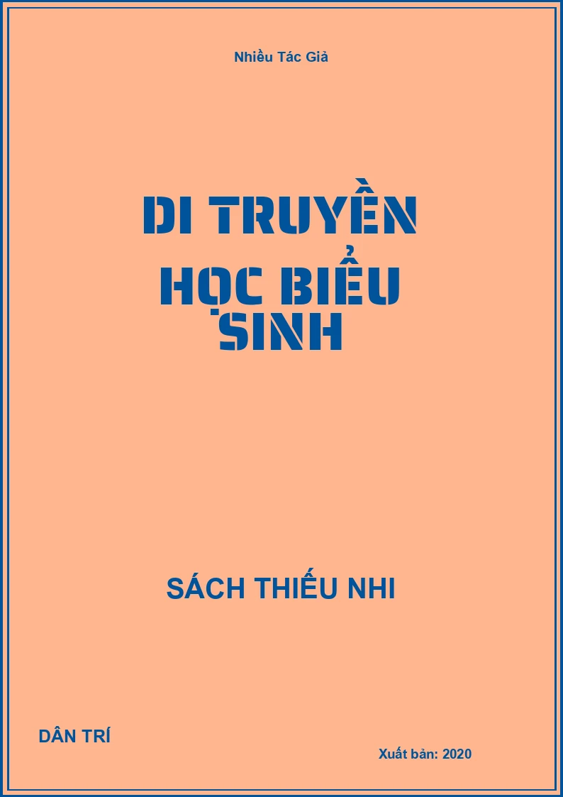 Di Truyền Học Biểu Sinh