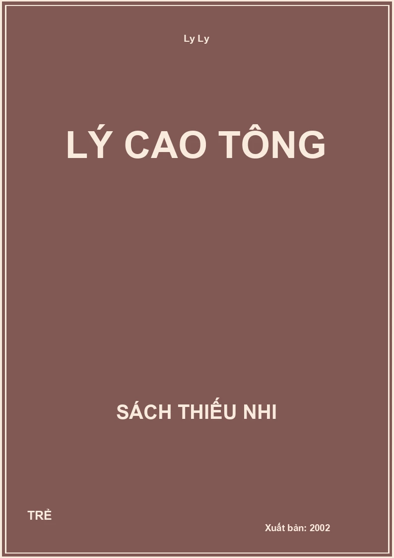 Lý Cao Tông
