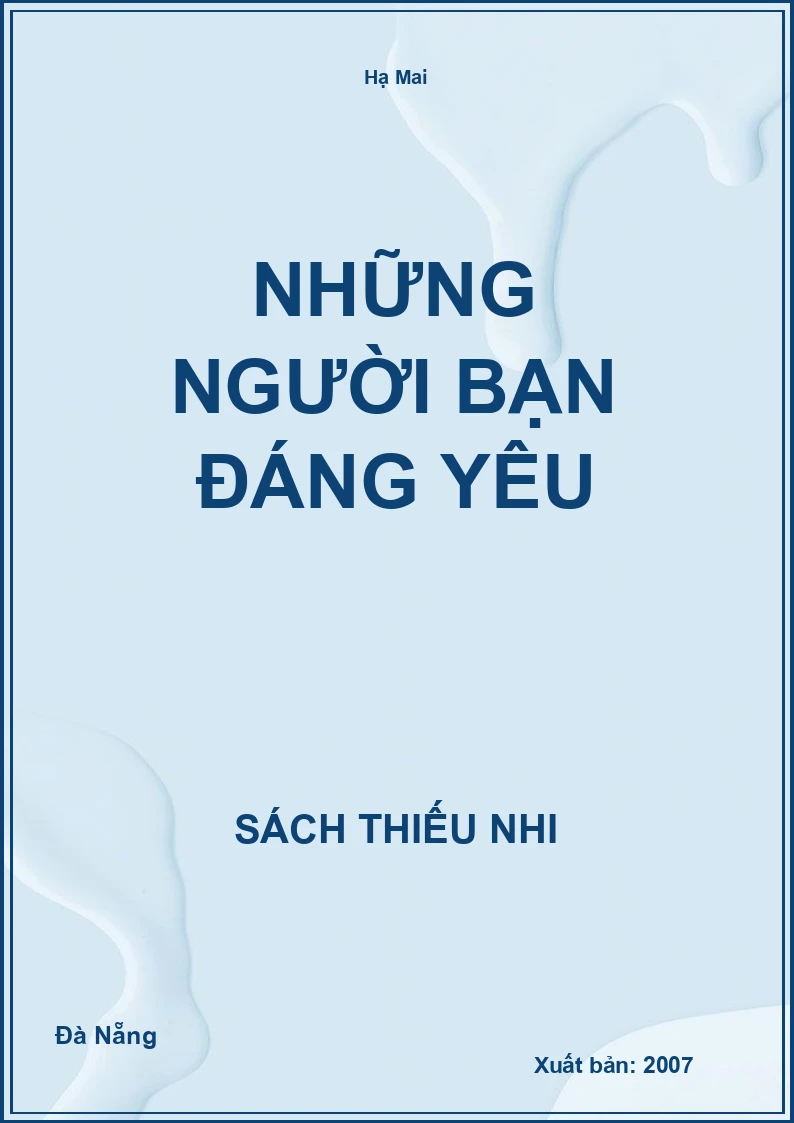 Những Người Bạn Đáng Yêu