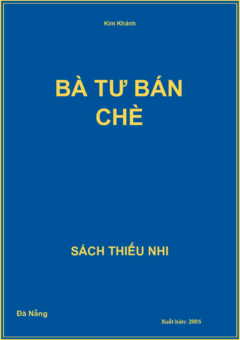 Bà Tư Bán Chè
