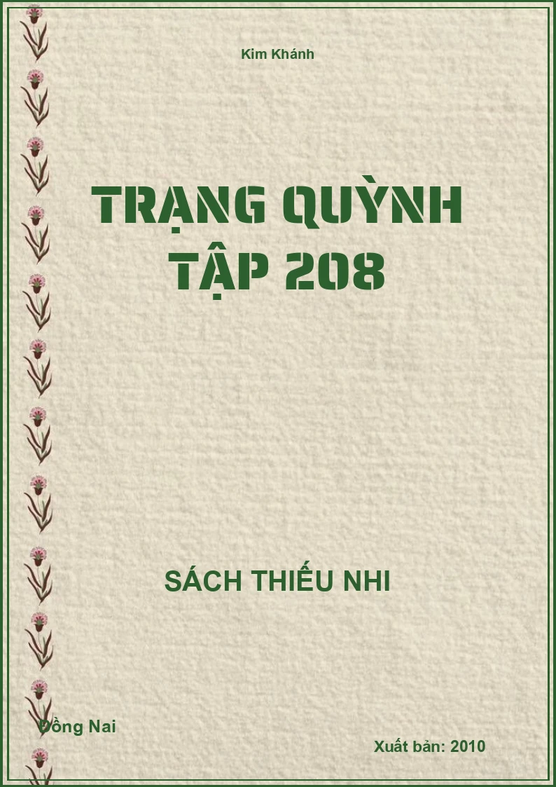 Trạng Quỳnh Tập 208