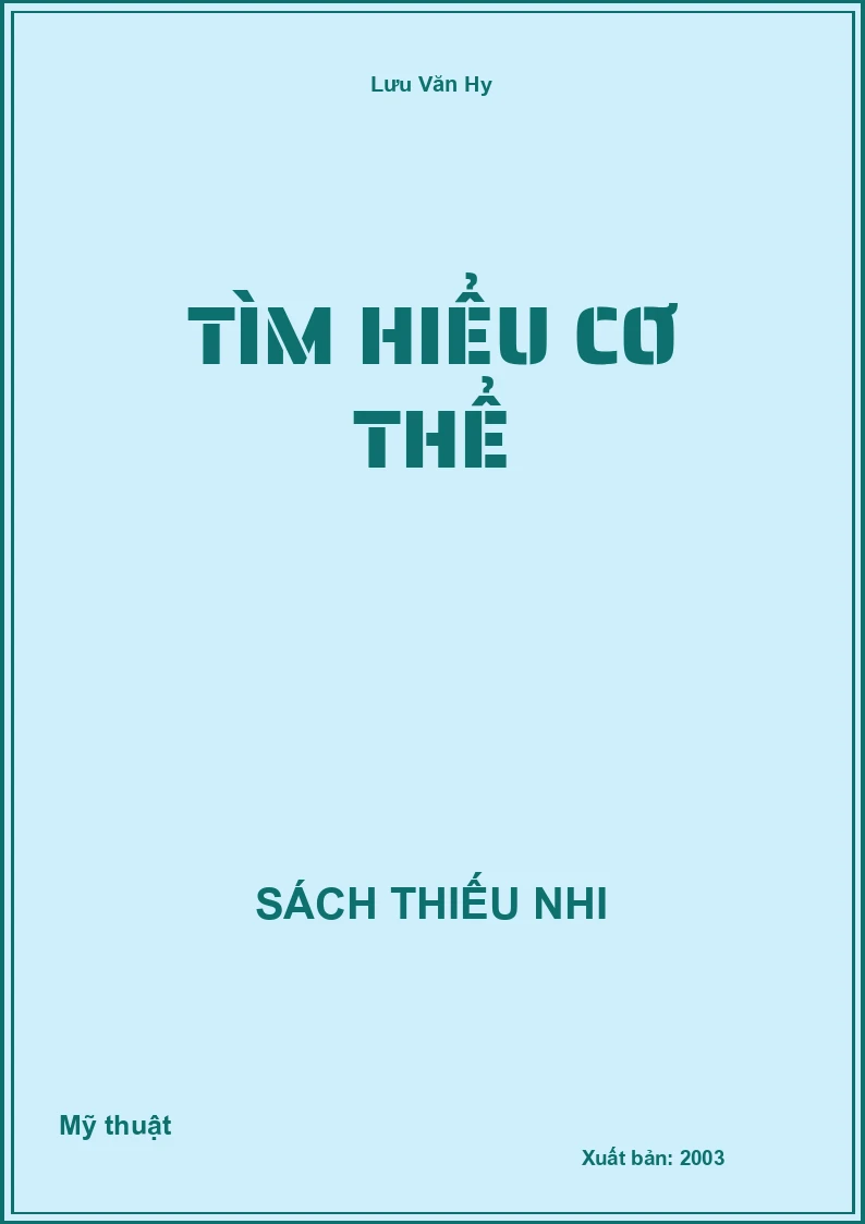 Tìm Hiểu Cơ Thể