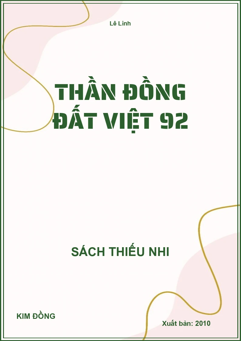 Thần Đồng Đất Việt 92