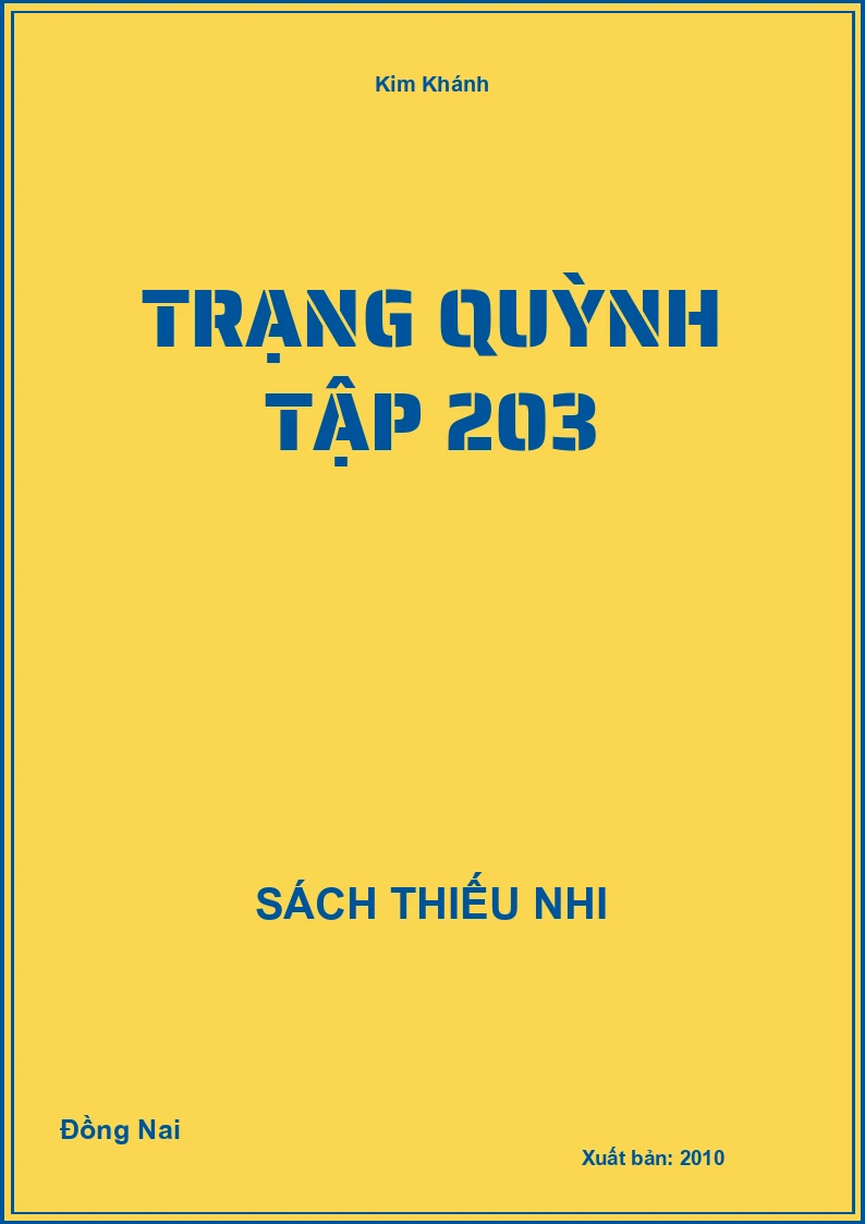 Trạng Quỳnh Tập 203