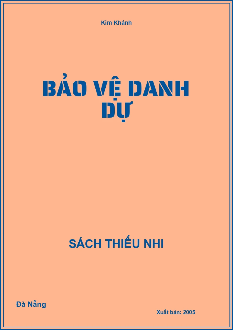 Bảo Vệ Danh Dự