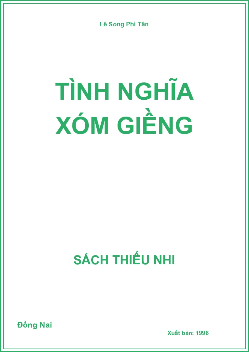 Tình Nghĩa Xóm Giềng